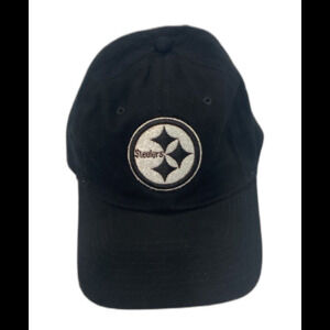 NFL Cap Hat Unisex Adjustable Black Officially Licensed Pittsburgh Steelers